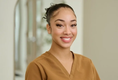 Portrait of Abby, Administrator at Ro Dental Group in Calgary, AB.