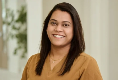 Portrait of Hardisha, Treatment Coordinator at Ro Dental Group in Calgary, AB.